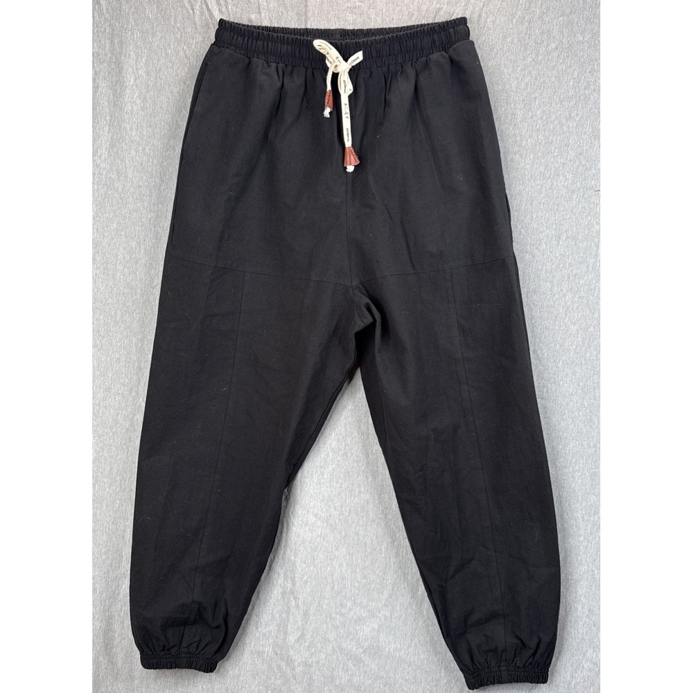 Kidoriman Japanese Pokku Pants 2.0 Mens Size Medium Black Streetwear Cotton